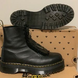 lazy oaf doc martens jungle boot